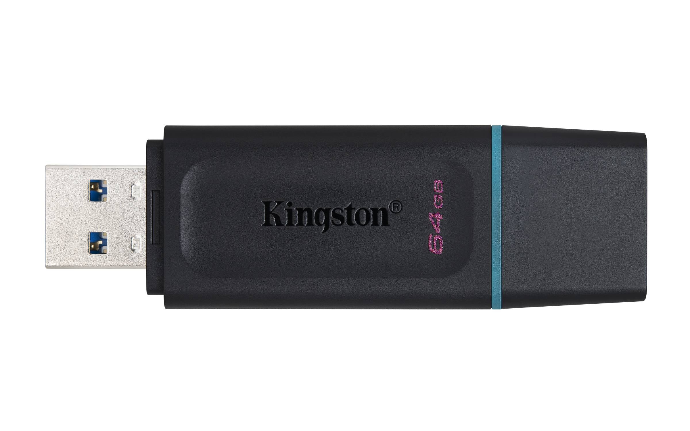 Pen Drive DataTraveler Exodia 64GB USB 3.2 (Preto) – KINGSTON