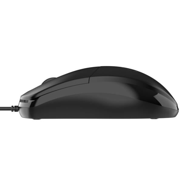 Rato Nilox USB, 1200 DPI, 3 Botões, Preto