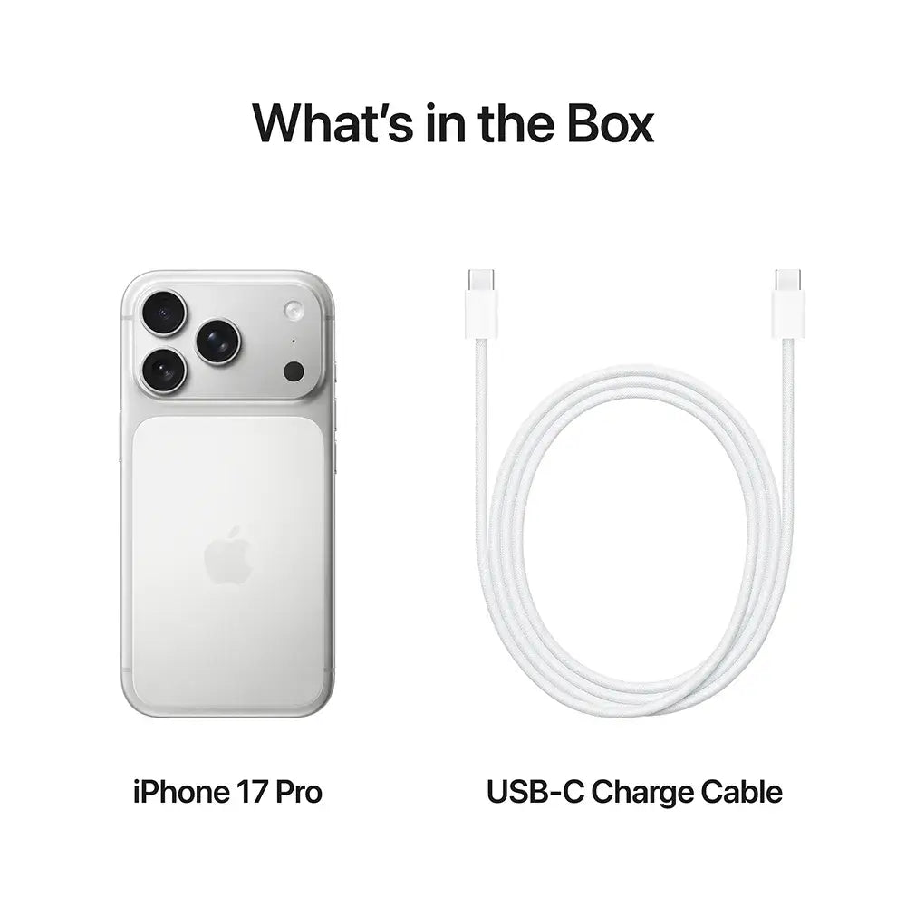 iPhone 17 Pro 256GB 6.3" Prateado